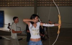 BANANEIRAS Tiro Com arco, c'est parti!